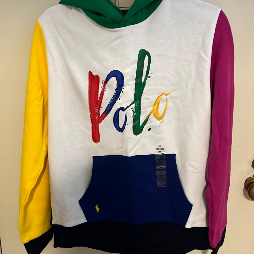 Boys polo hoodie